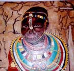 Jeune Masai avec parure - 65x50cm